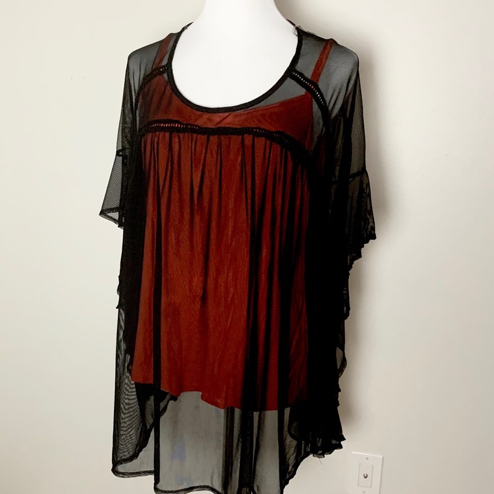 Sejour 1X, sheer cover up - Picture 3 of 4